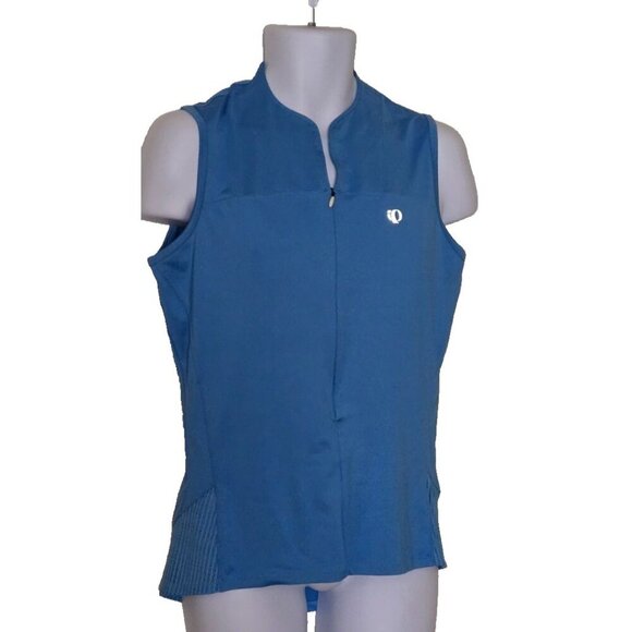 Pearl Izumi Elite series Women’s Cycling Jersey Tank Top Blue Sleeveless size XL - Picture 3 of 8